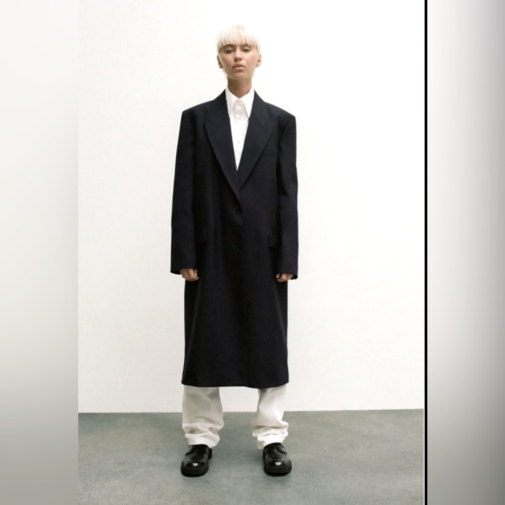 Zara Black Long Coat